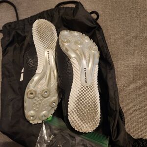 Under Armour Women’s Black and White Track Spikes